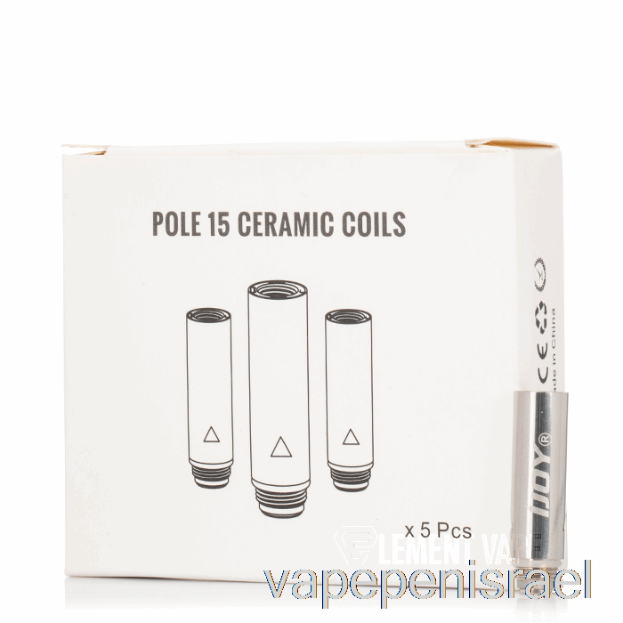 סלילי החלפת מוט חד פעמי Vape Israel Ijoy סלילי 1.0 אוהם